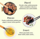 CookEase - Kit Premium de Utensílios em Silicone 12 Peças - HOMEFY
