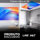 Projetor Portátil 4K Line Hot - ORIGINAL - HOMEFY