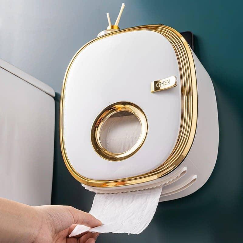 Porta Papel Higiênico Luxo Chic - HOMEFY