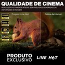 Projetor Portátil 4K Line Hot - ORIGINAL - HOMEFY