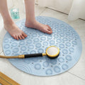 RelaxaPé - Tapete Massageador para Banheiro Silicone Antiderrapante - HOMEFY