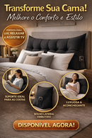 Cabeceira de cama PremiumSoft - Uma combinação de luxo e maciez incomparável