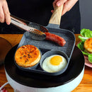 MultiPan Gourmet™ - Frigideira Antiaderente 3/4 Divisórias - HOMEFY