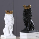 Estatueta Leão Imperador Homefy - HOMEFY