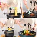 CookEase - Kit Premium de Utensílios em Silicone 12 Peças - HOMEFY