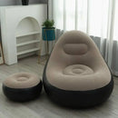 Sofá inflável Air - com assento para os pés - HOMEFY
