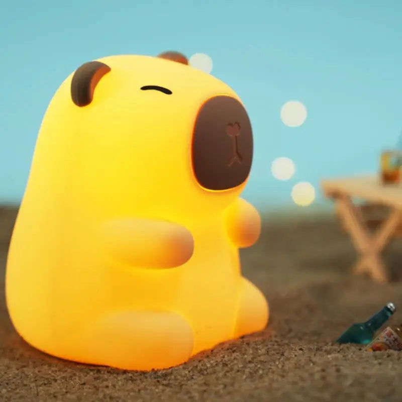 Luminária Capivara de Silicone Touch - HOMEFY