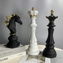 Estatuetas de Xadrez em Resina Retro - HOMEFY