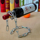 Elegância Suspensa™ - Suporte Flutuante para Garrafas de Vinho Homefy - HOMEFY