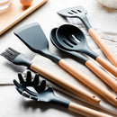 CookEase - Kit Premium de Utensílios em Silicone 12 Peças - HOMEFY
