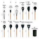 CookEase - Kit Premium de Utensílios em Silicone 12 Peças - HOMEFY