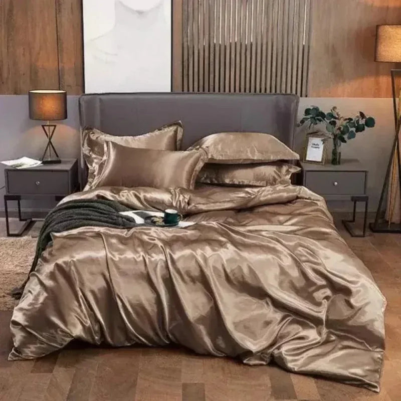 Conjunto de Roupas de Cama de Cetim - Luxurious - HOMEFY