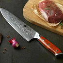 Faca de Churrasco Aço Damasco Chef™ - HOMEFY