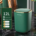 Lixeira Automática Wastebin TouchFree para Banheiro e Cozinha - HOMEFY