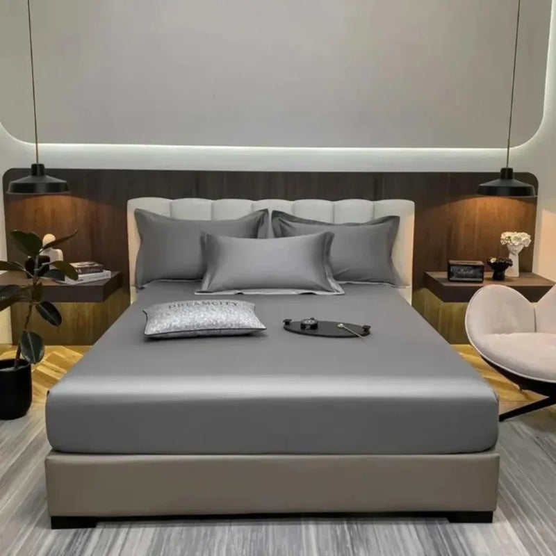 Jogo de Cama em Seda com 4 Peças - Elegance Homefy - HOMEFY