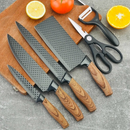ChefSharp Premium - Kit de Facas Inox 6 Peças - HOMEFY