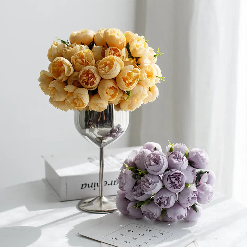 Buquê de Seda EleganceBloom - HOMEFY