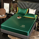 Conjunto Sleep Luxury™ / Lençol de Seda Cetim + Fronhas - HOMEFY