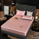 Conjunto Sleep Luxury™ / Lençol de Seda Cetim + Fronhas - HOMEFY