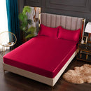 Conjunto Premium Silk Homefy™ de Lençol + Fronhas em Cetim - HOMEFY