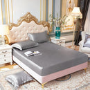 Conjunto Premium Silk Homefy™ de Lençol + Fronhas em Cetim - HOMEFY