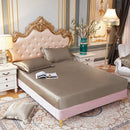 Conjunto Premium Silk Homefy™ de Lençol + Fronhas em Cetim - HOMEFY