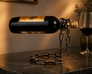 Elegância Suspensa™ - Suporte Flutuante para Garrafas de Vinho Homefy