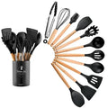 CookEase - Kit Premium de Utensílios em Silicone 12 Peças - HOMEFY