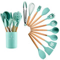 CookEase - Kit Premium de Utensílios em Silicone 12 Peças - HOMEFY